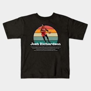 Josh Richardson Vintage V1 Kids T-Shirt